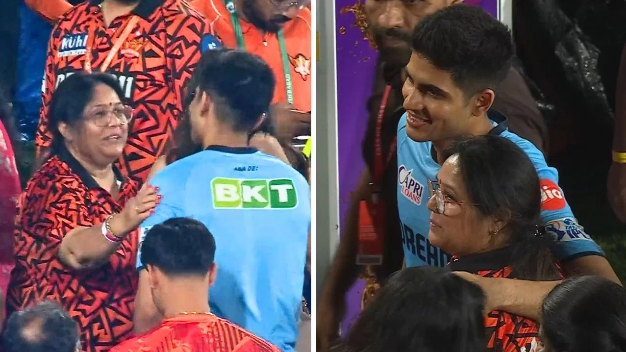 IPL 2024: WATCH- Shubman Gill wins hearts as he touches Abhishek Sharma’s mother’s feet for blessings