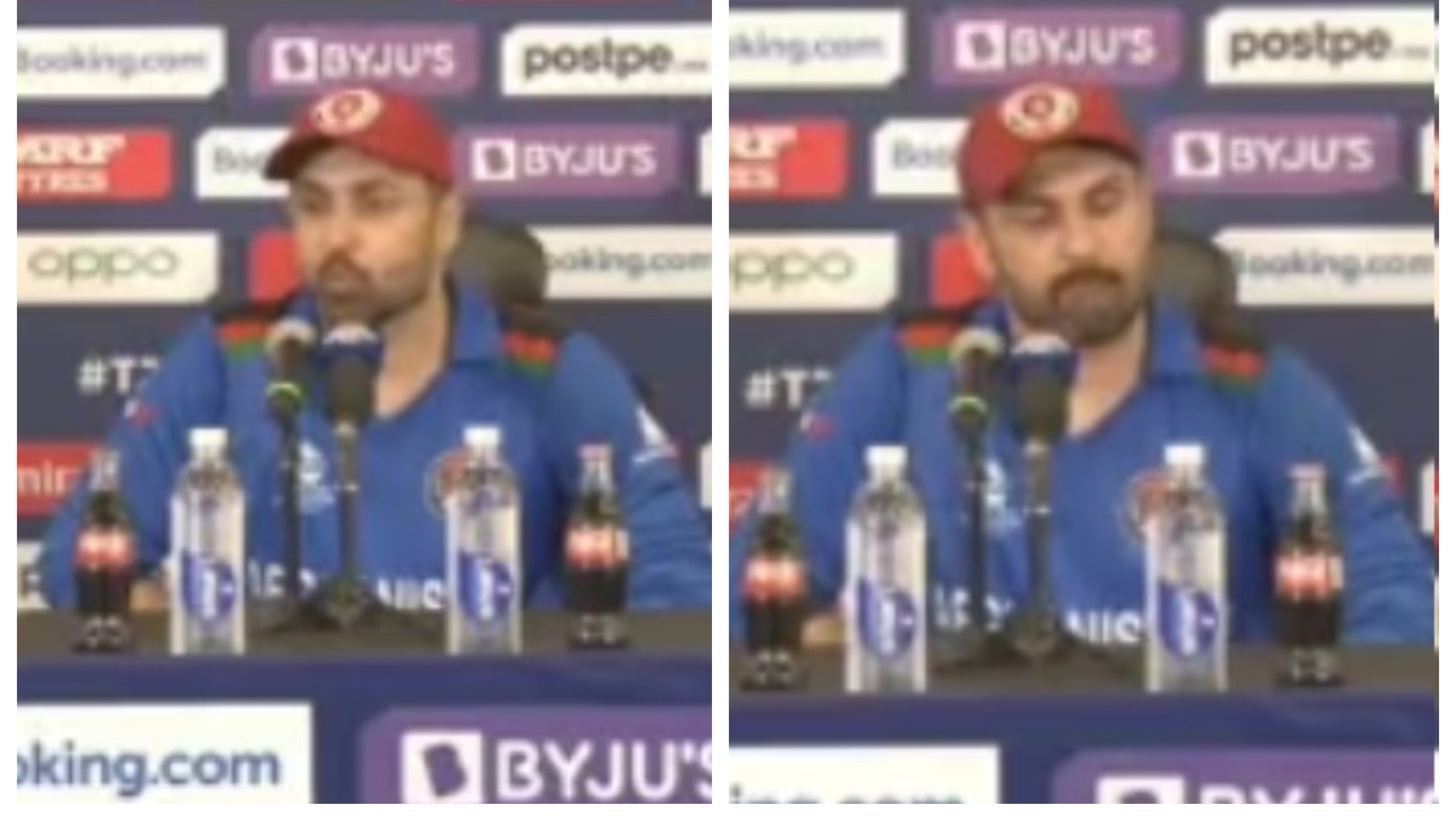T20 World Cup 2021: WATCH – Mohammad Nabi fumes at Pakistani journalist for asking non-cricketing questions