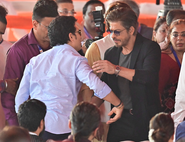 Sachin Tendulkar and Shah Rukh Khan | Getty