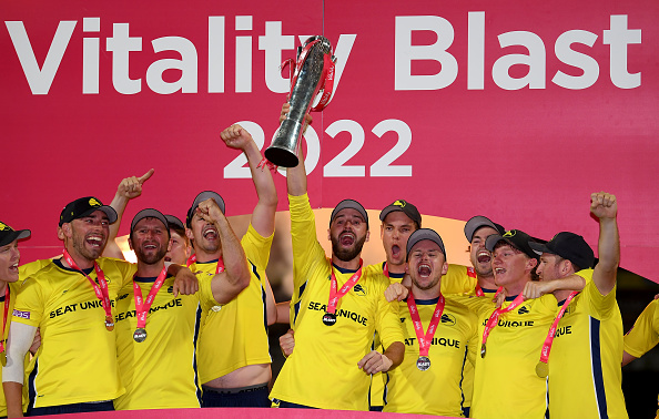 Hampshire won their 3rd T20 Blast title | Getty