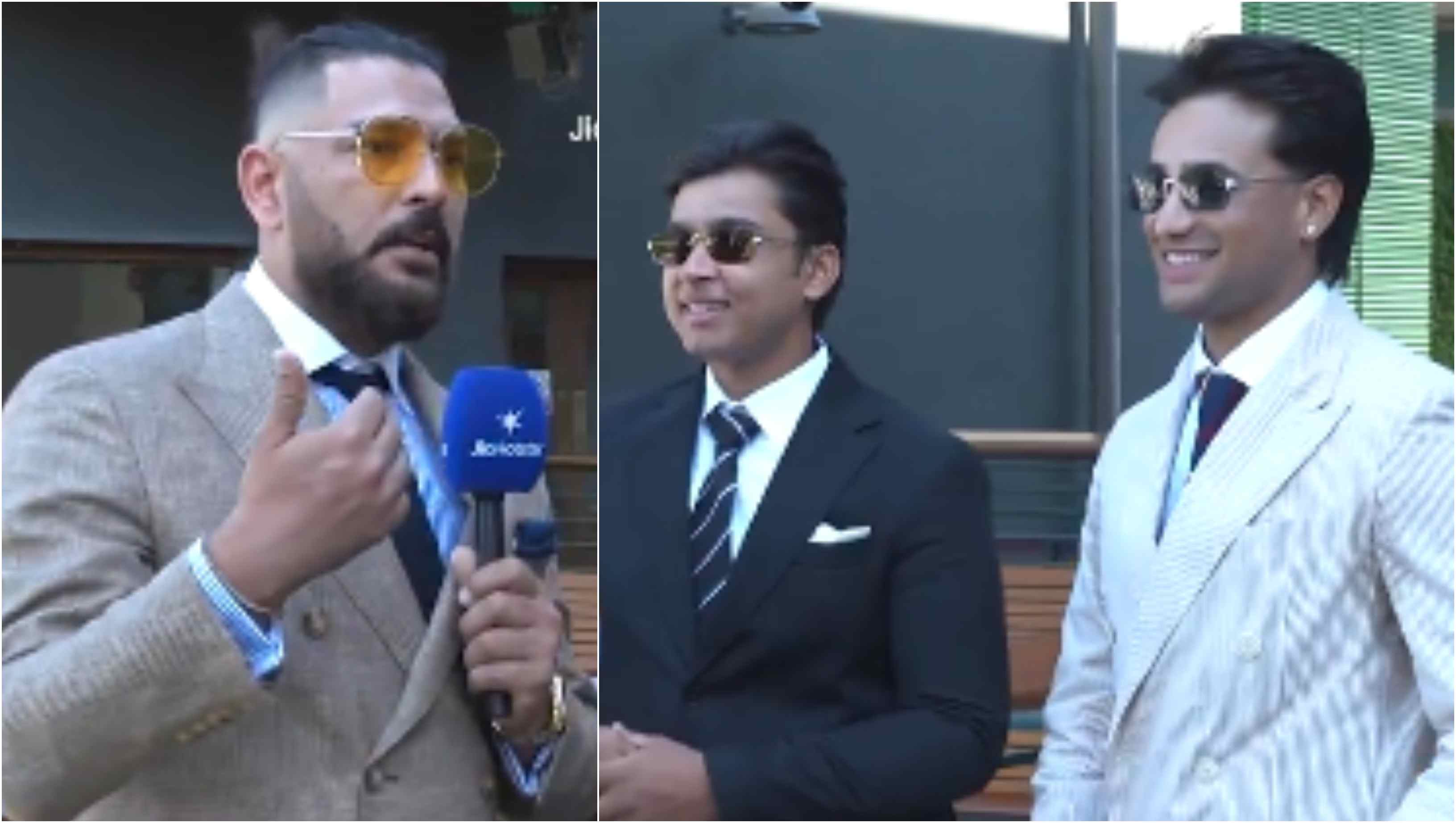 Yuvraj Singh, Vaibhav Sooryavanshi and Abhishek Sharma | JioHotstar