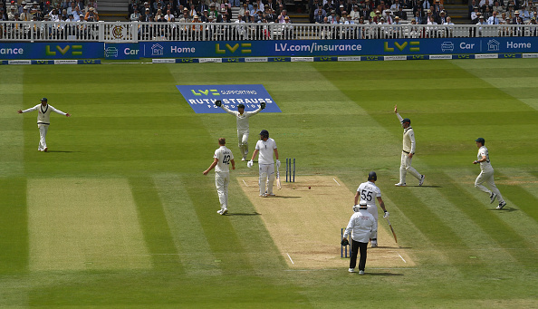 Jonny Bairstow's controversial dismissal at Lord's | Getty