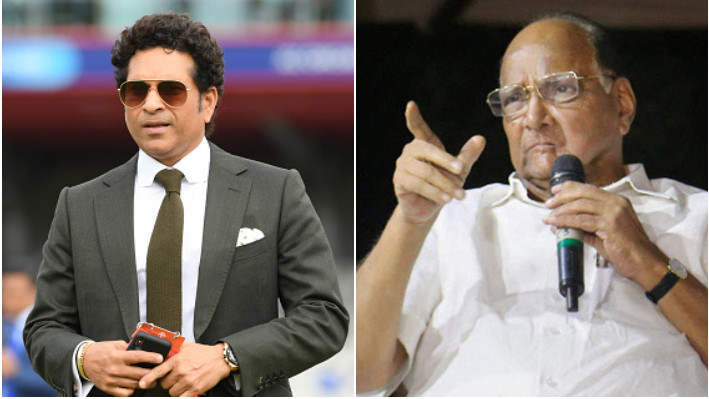 Sharad Pawar advises Sachin Tendulkar to be careful with comments on other fields 