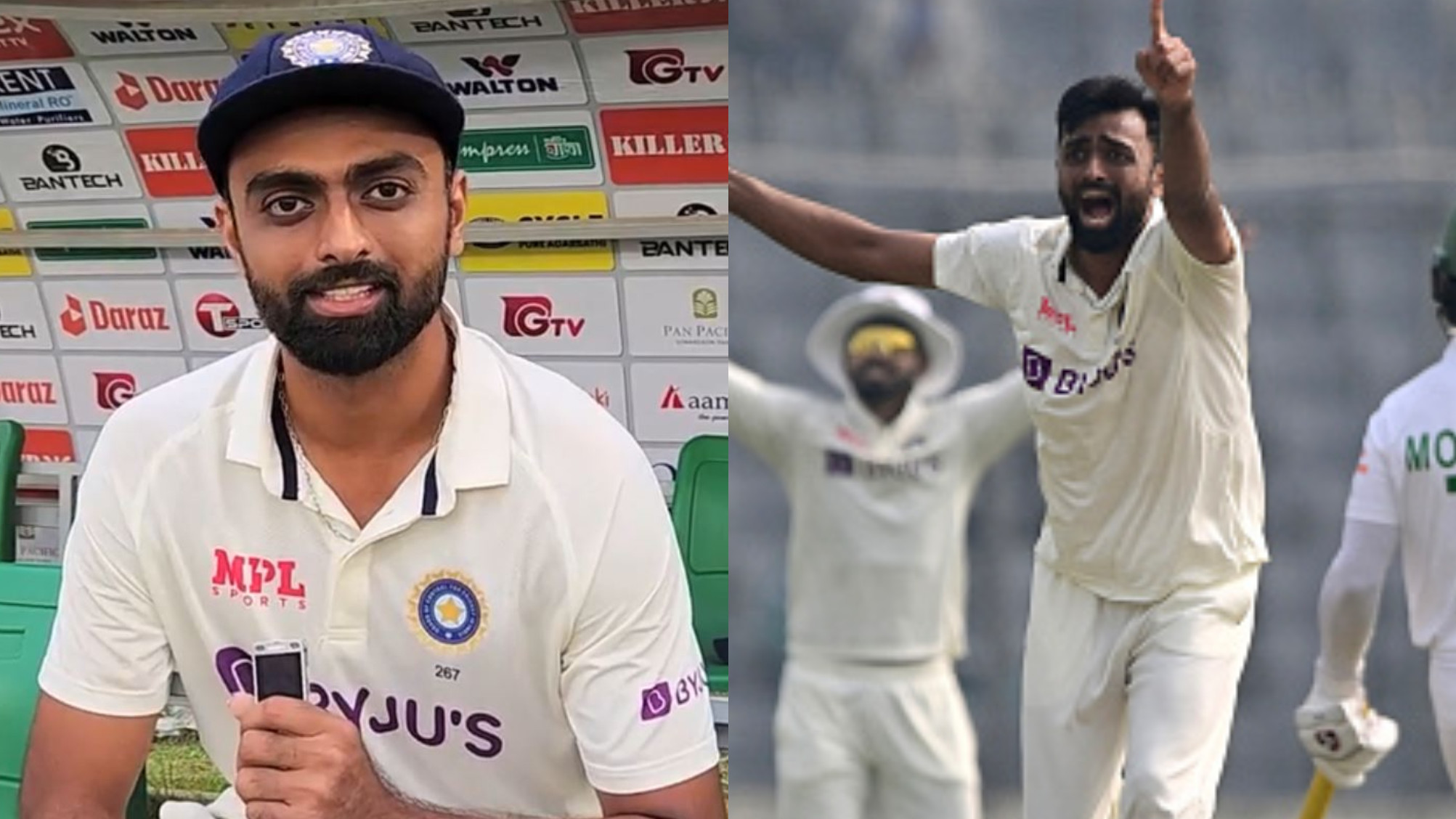 BAN v IND 2022: WATCH- ‘Visualized my first Test wicket 1000 times’- Unadkat on his performance in 1st innings