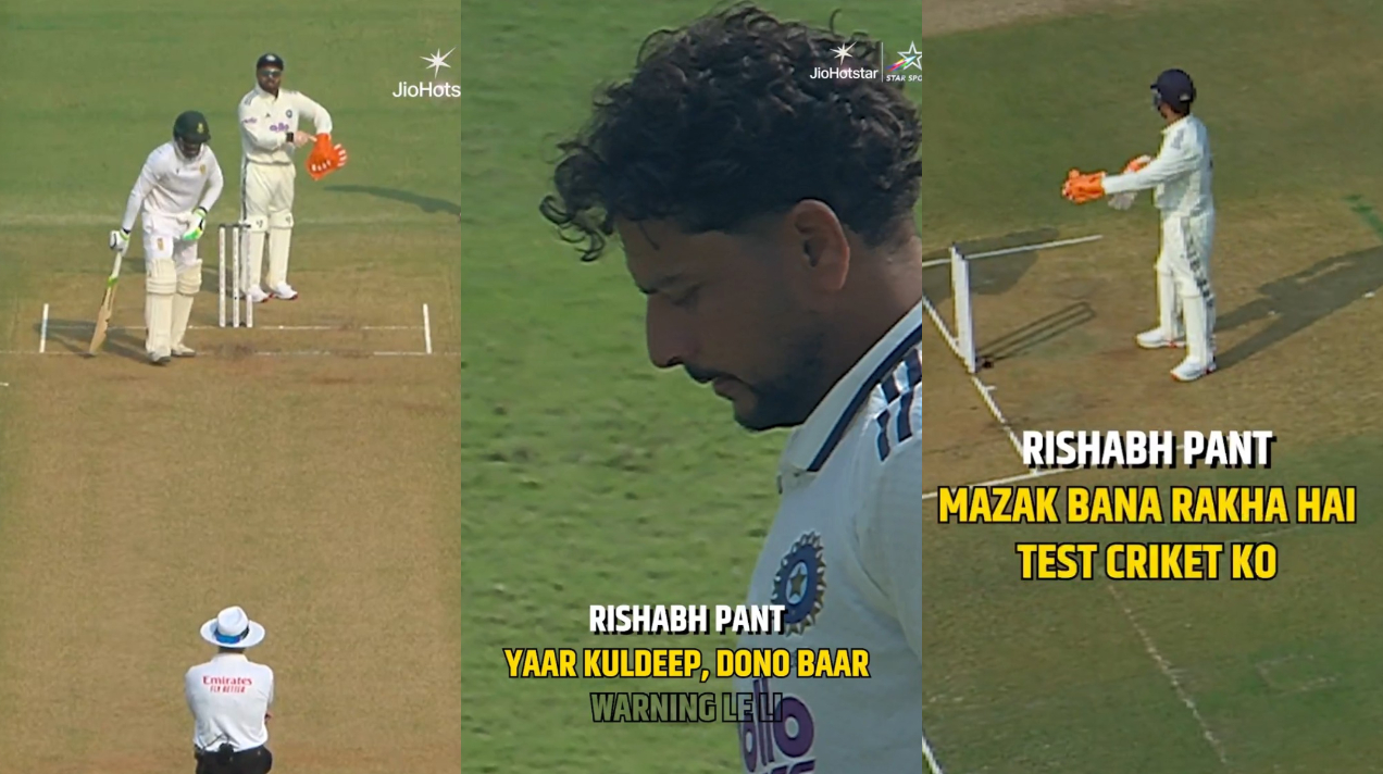 Rishabh Pant was annoyed with his bowlers' slowness and receiving warnings | X