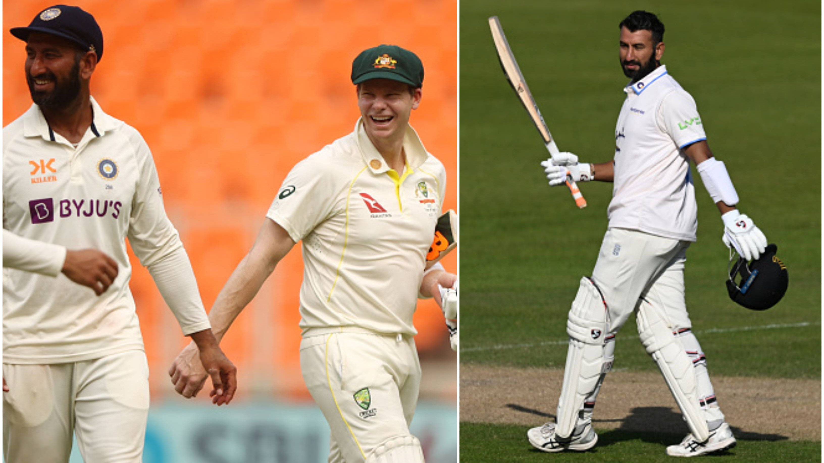 “It will be mixed feelings,” Pujara on playing alongside Smith for Sussex ahead of WTC final