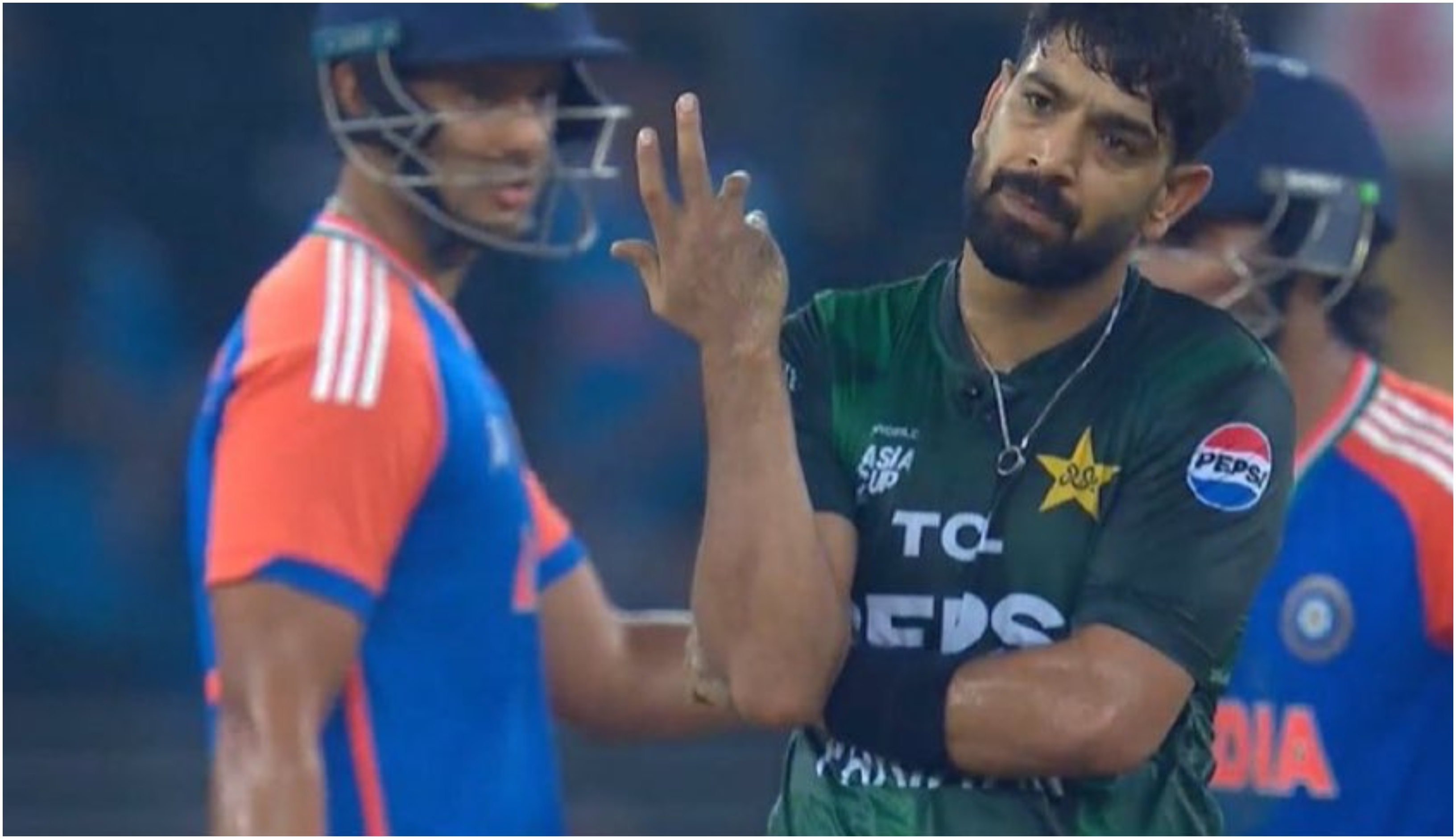 Haris Rauf was taken to cleaners by the Indian batters in the Asia Cup final | X