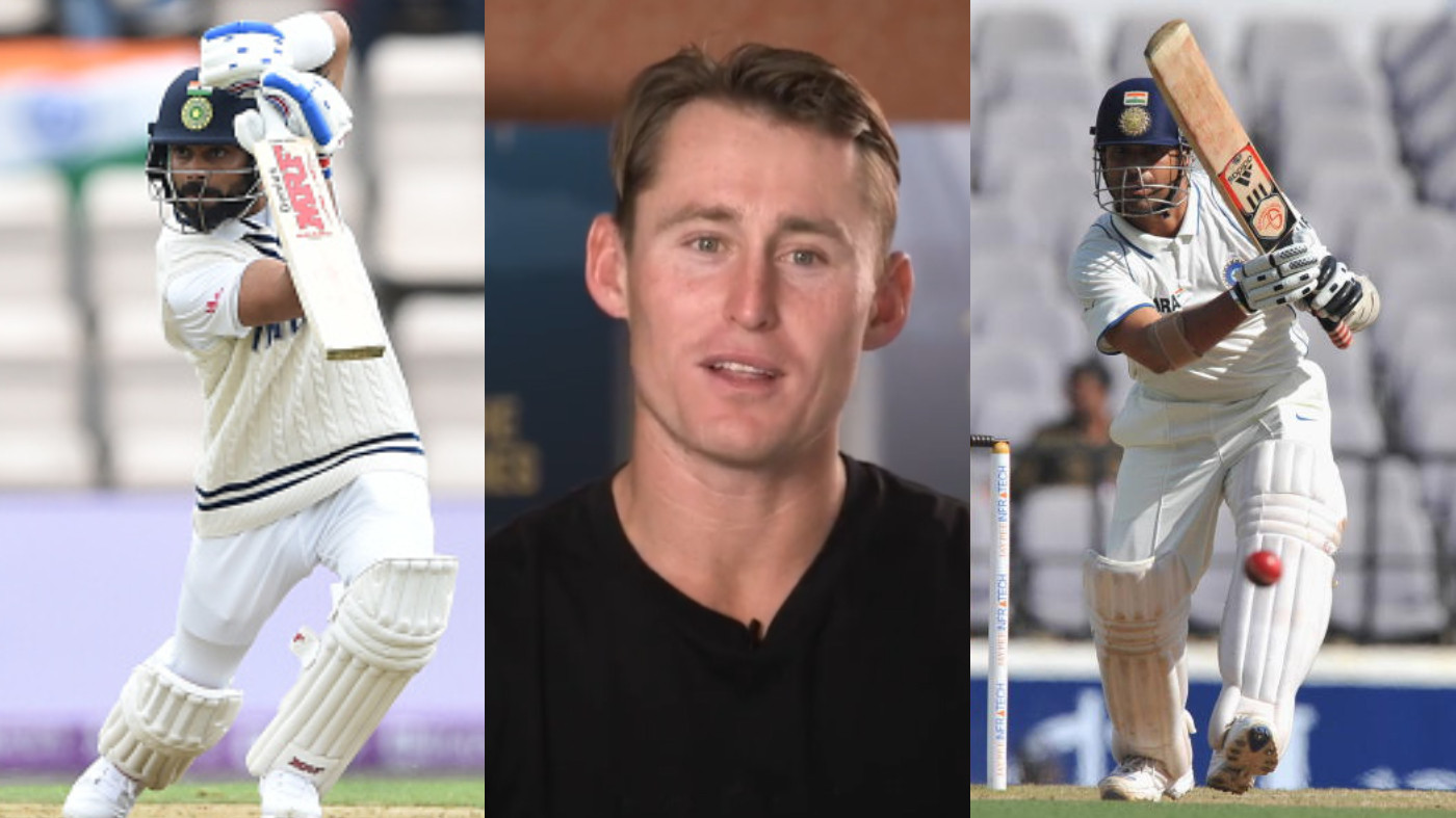 WATCH - Labuschagne picks Kohli's cover drive and Sachin's straight drive to build his 'perfect batter'