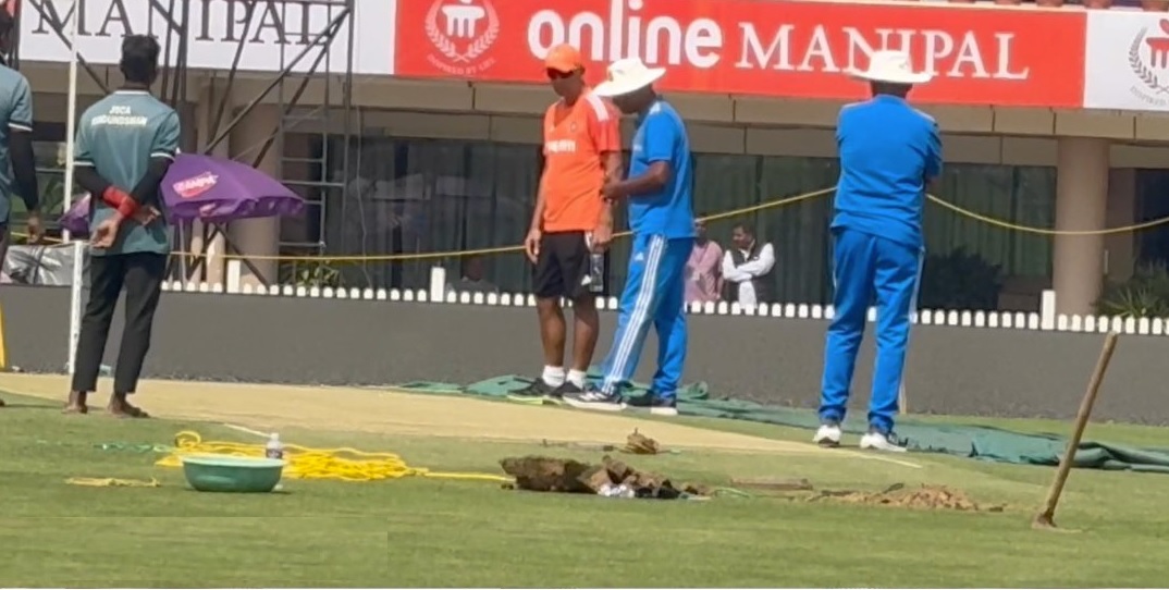 Ranchi pitch for 4th Test between India and England | X