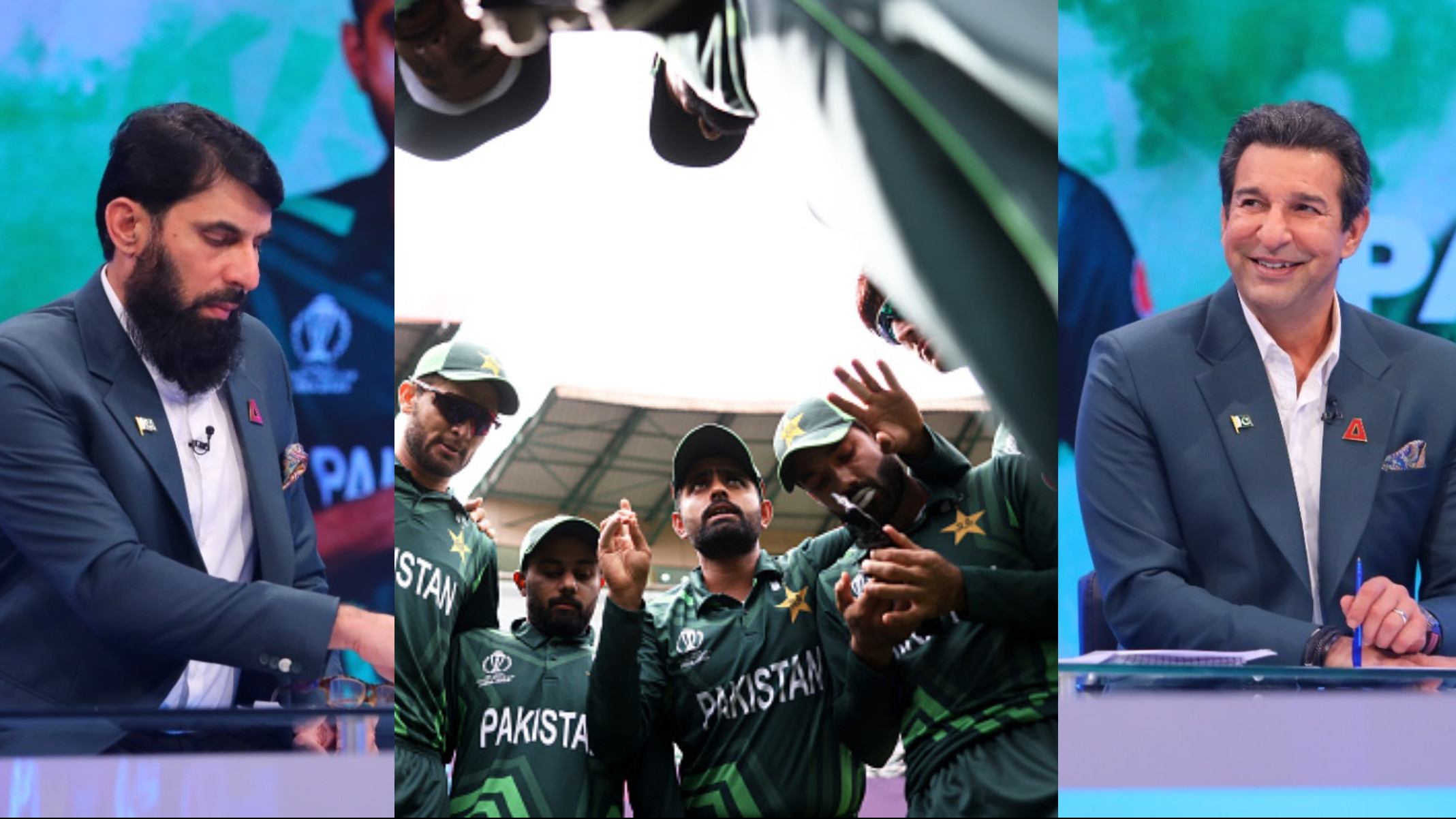 CWC 2023: “Writing on the wall”- Wasim Akram on Pakistan’s performance in World Cup; Misbah Ul Haq calls its ‘collective failure’