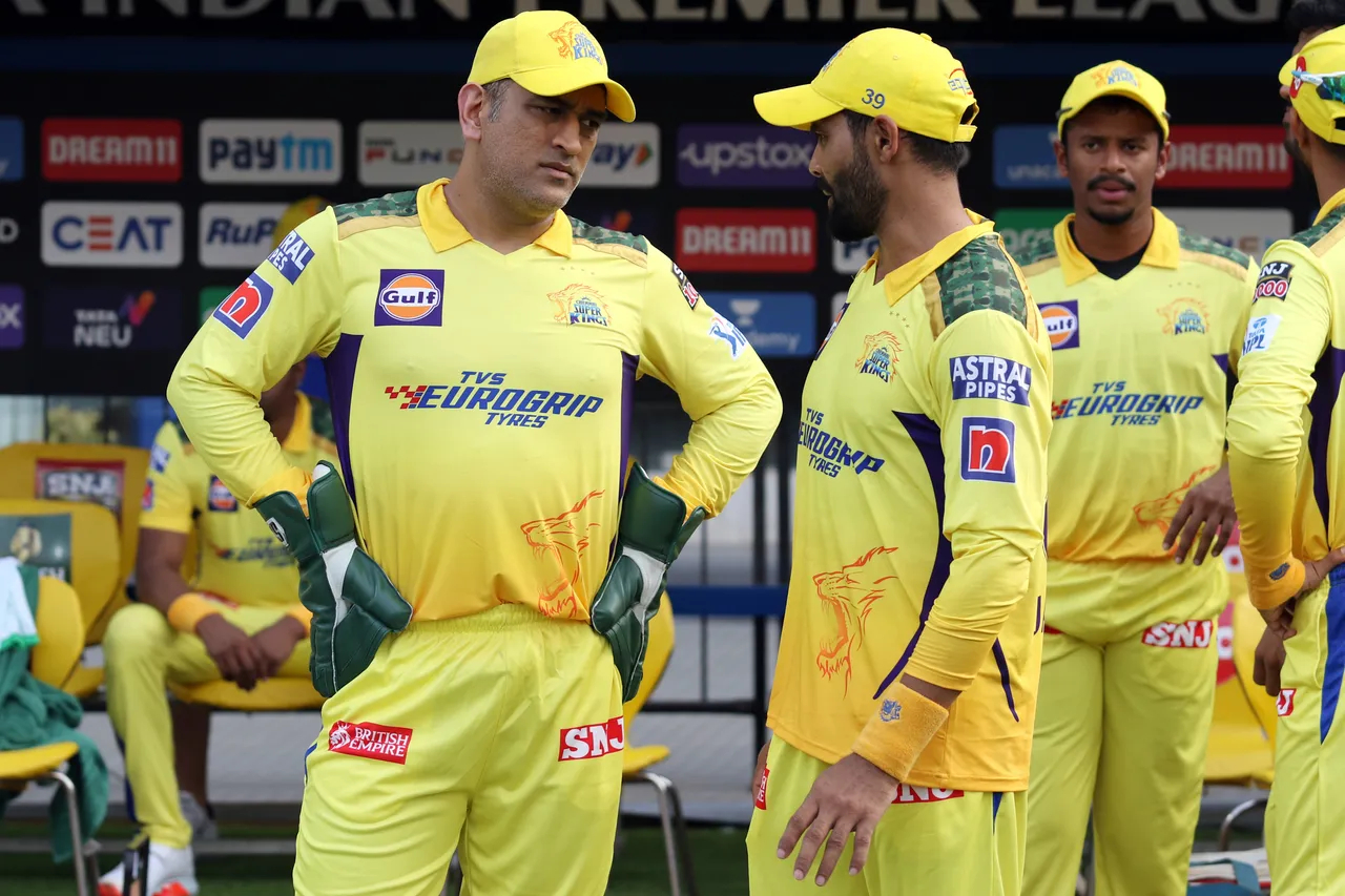 CSK have lost all of their first four matches in the ongoing IPL 2022 | BCCI-IPL