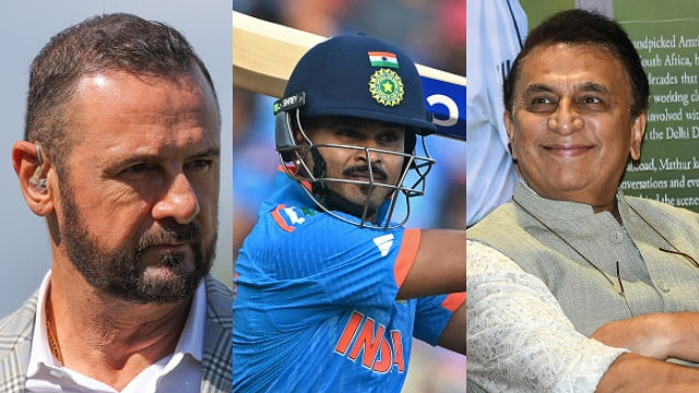 CWC 2023: Simon Doull and Sunil Gavaskar laud Shreyas Iyer for his selfless batting approach