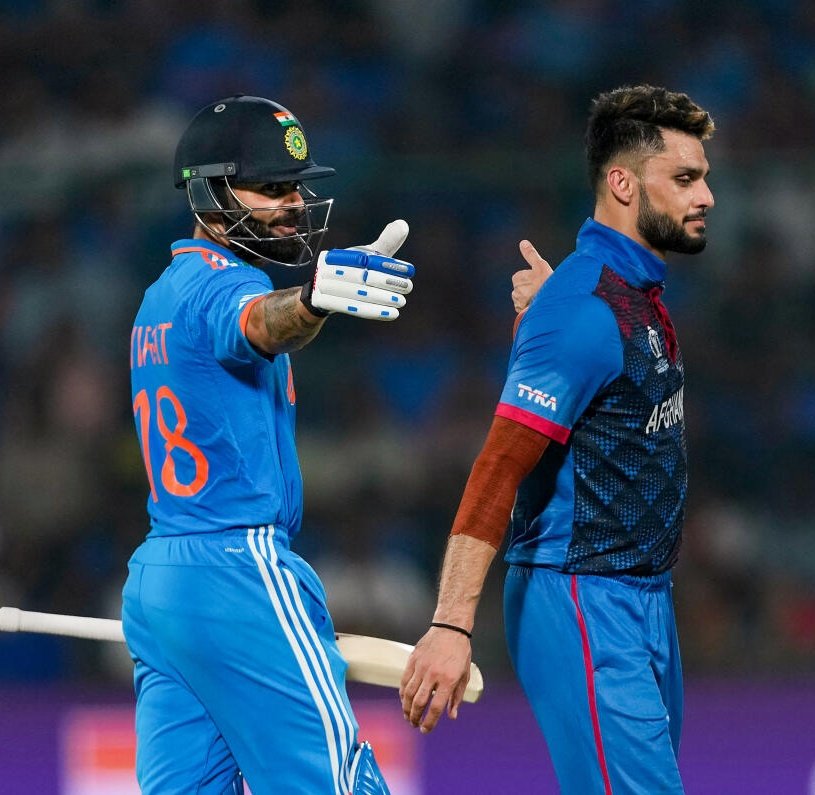 Virat Kohli and Naveen-ul-Haq buried the hatchet