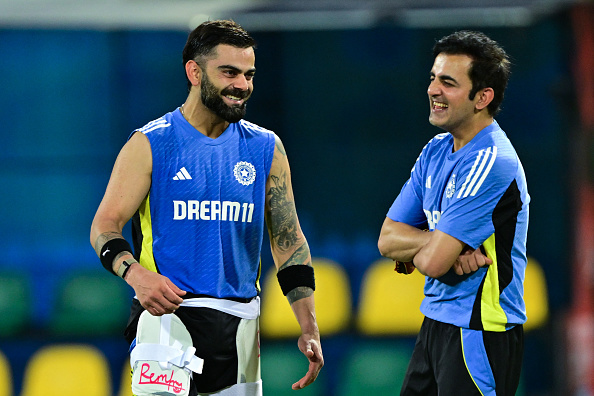 Gautam Gambhir and Virat Kohli | Getty