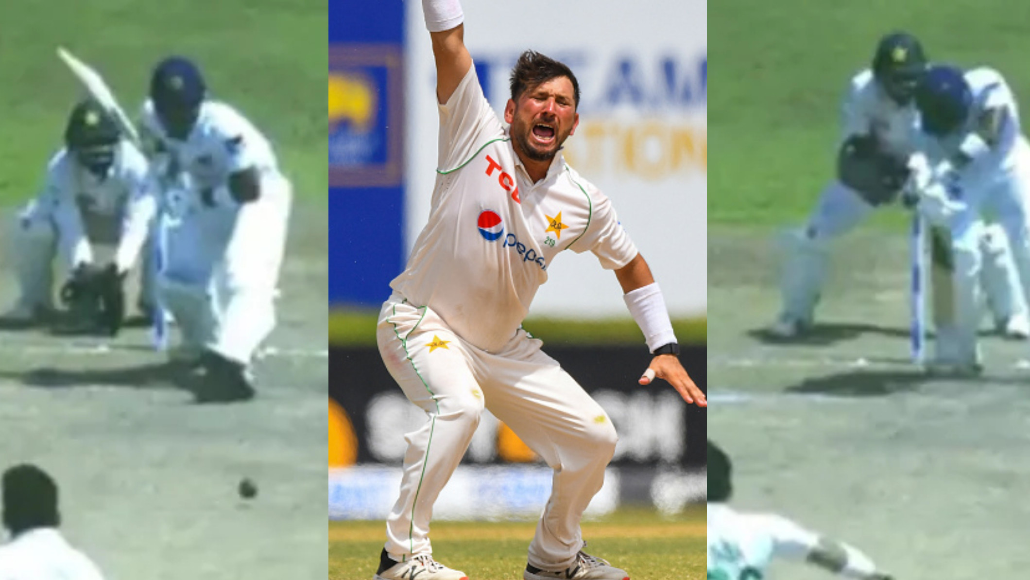 SL v PAK 2022: WATCH- Yasir Shah bowls a beauty of a leg-spin to clean up Kusal Mendis