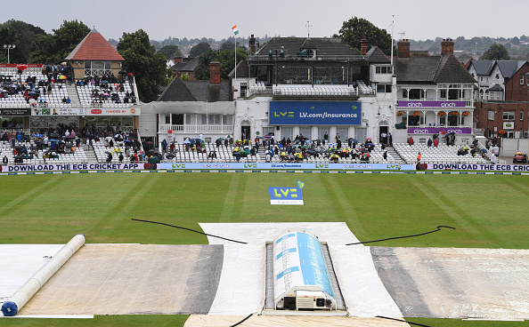 Session on Day 2 was washed out at Trent Bridge | Getty