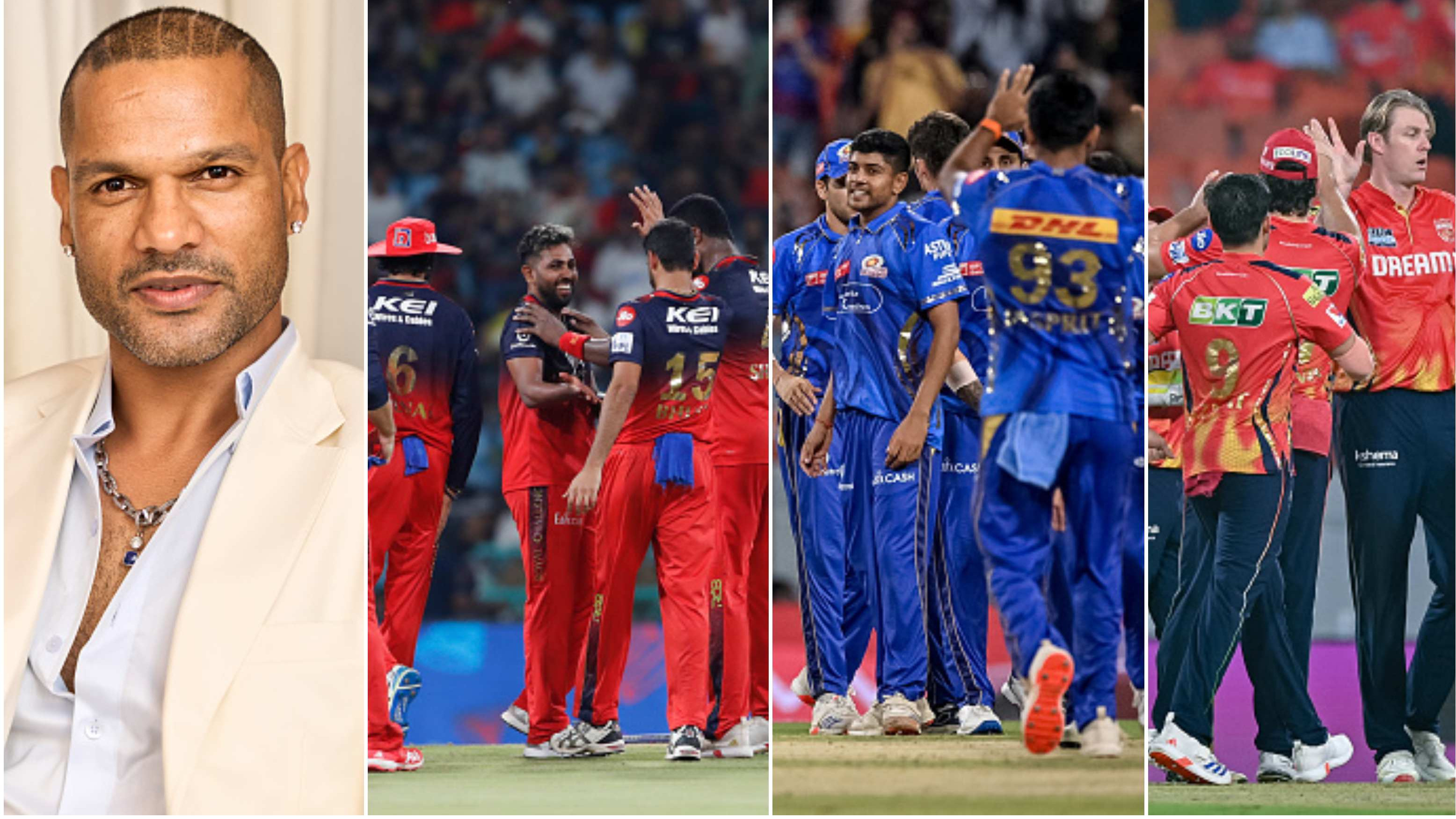 “The way they’ve gained momentum”: Shikhar Dhawan reveals which franchise he's supporting in IPL 2025