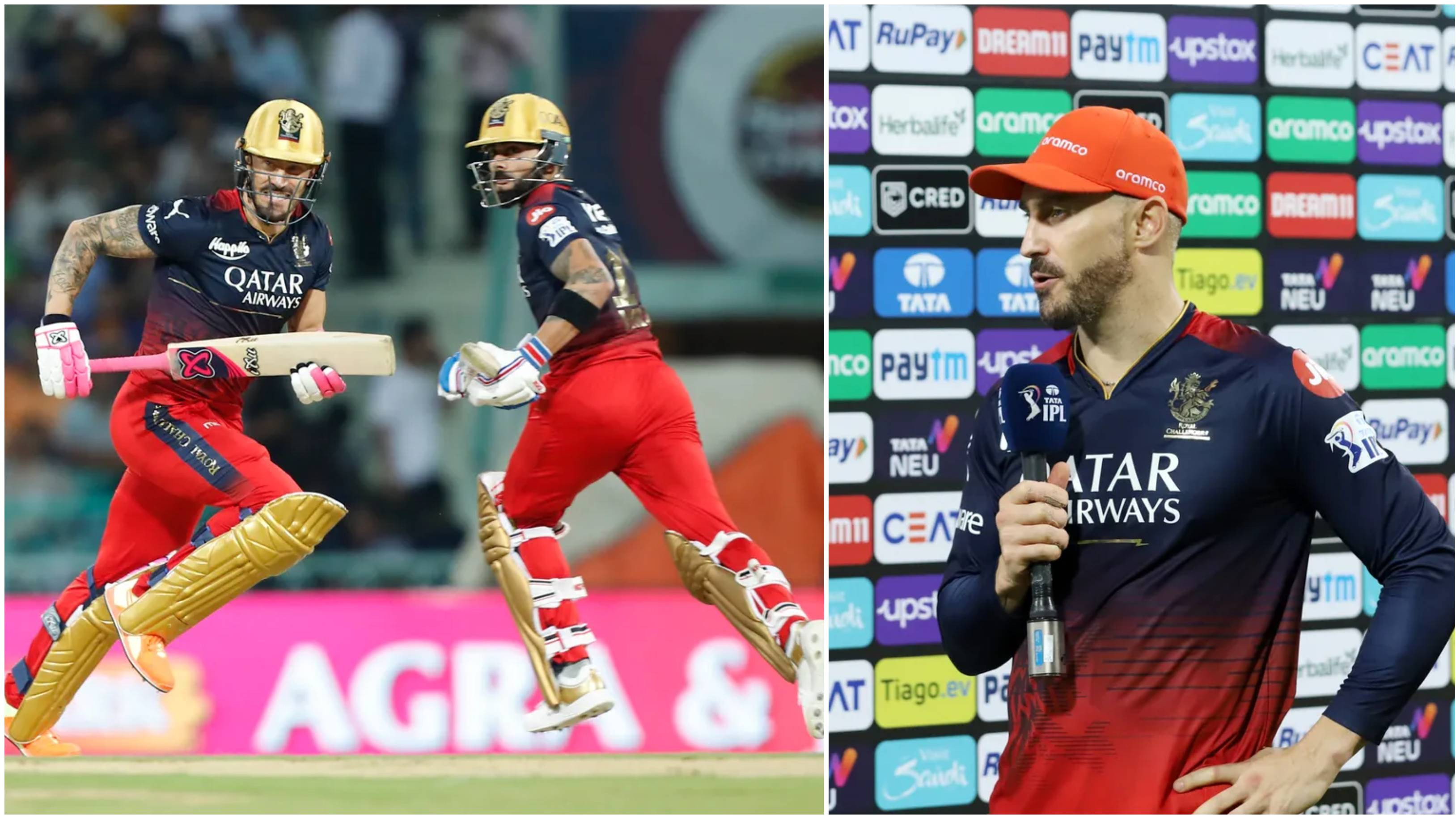 IPL 2023: “It was a match changing partnership,” Du Plessis on his 62-run stand with Kohli after RCB’s win over LSG