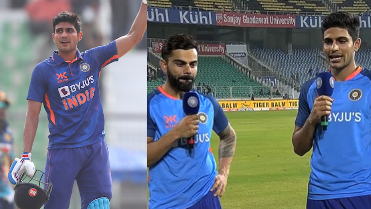 IND v SL 2023: WATCH- 'I left a bit of runs there' - Shubman Gill tells Kohli about his ton in 3rd ODI