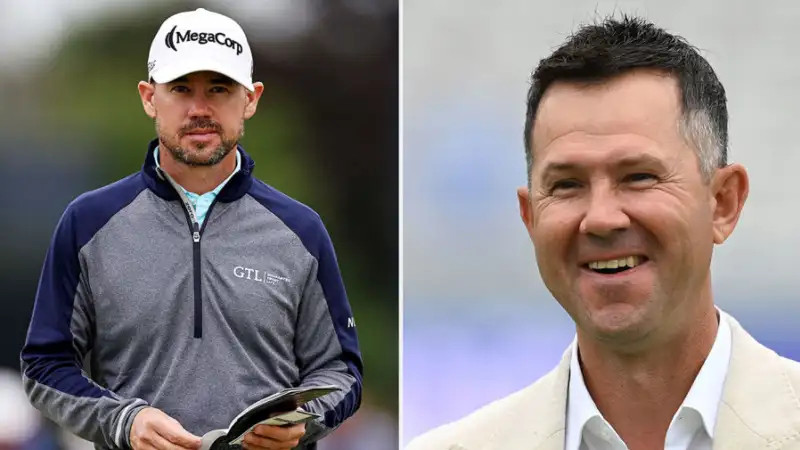 Ricky Ponting’s uncanny resemblance to British Open winner golfer Brian Harman shocks the world