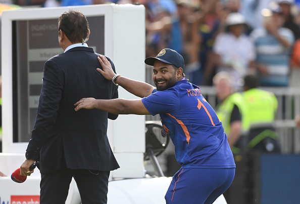 Rishabh Pant and Ravi Shastri | Getty Images 