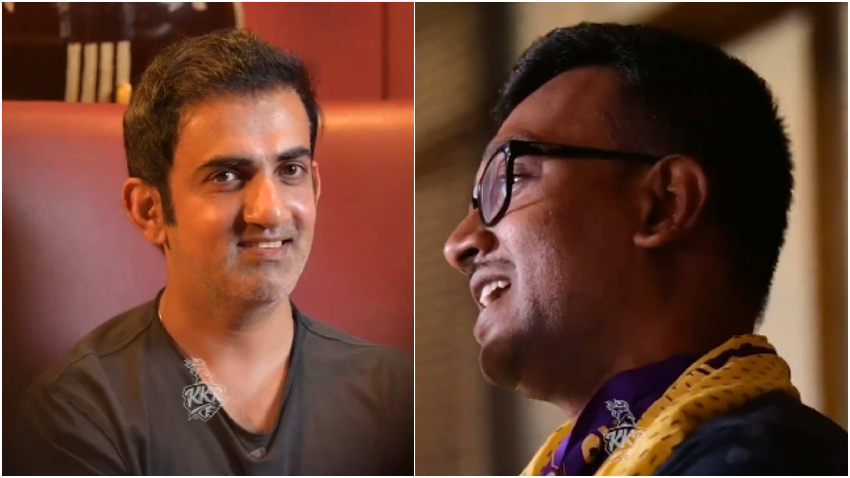 KKR fan urged Gautam Gambhir to never leave the franchise | Screengrab