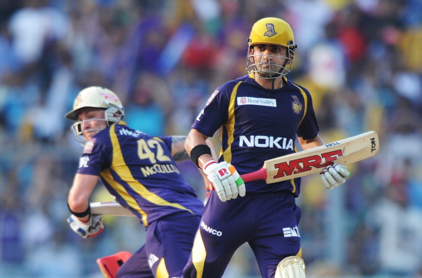 Gautam Gambhir and Brendon McCullum | Getty