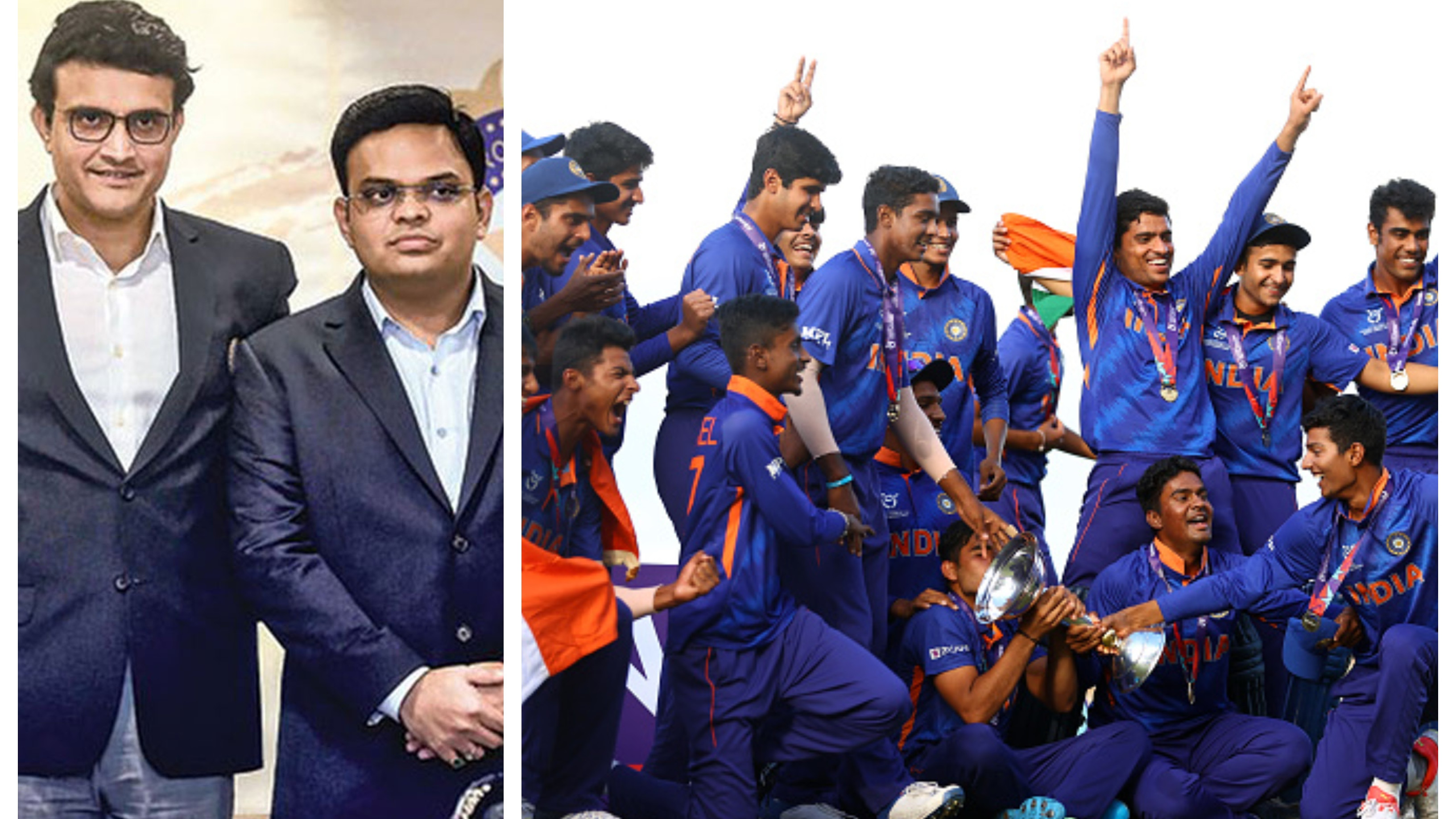 U19 CWC 2022: Sourav Ganguly, Jay Shah announce cash prize for U19 World Cup-winning Indian team