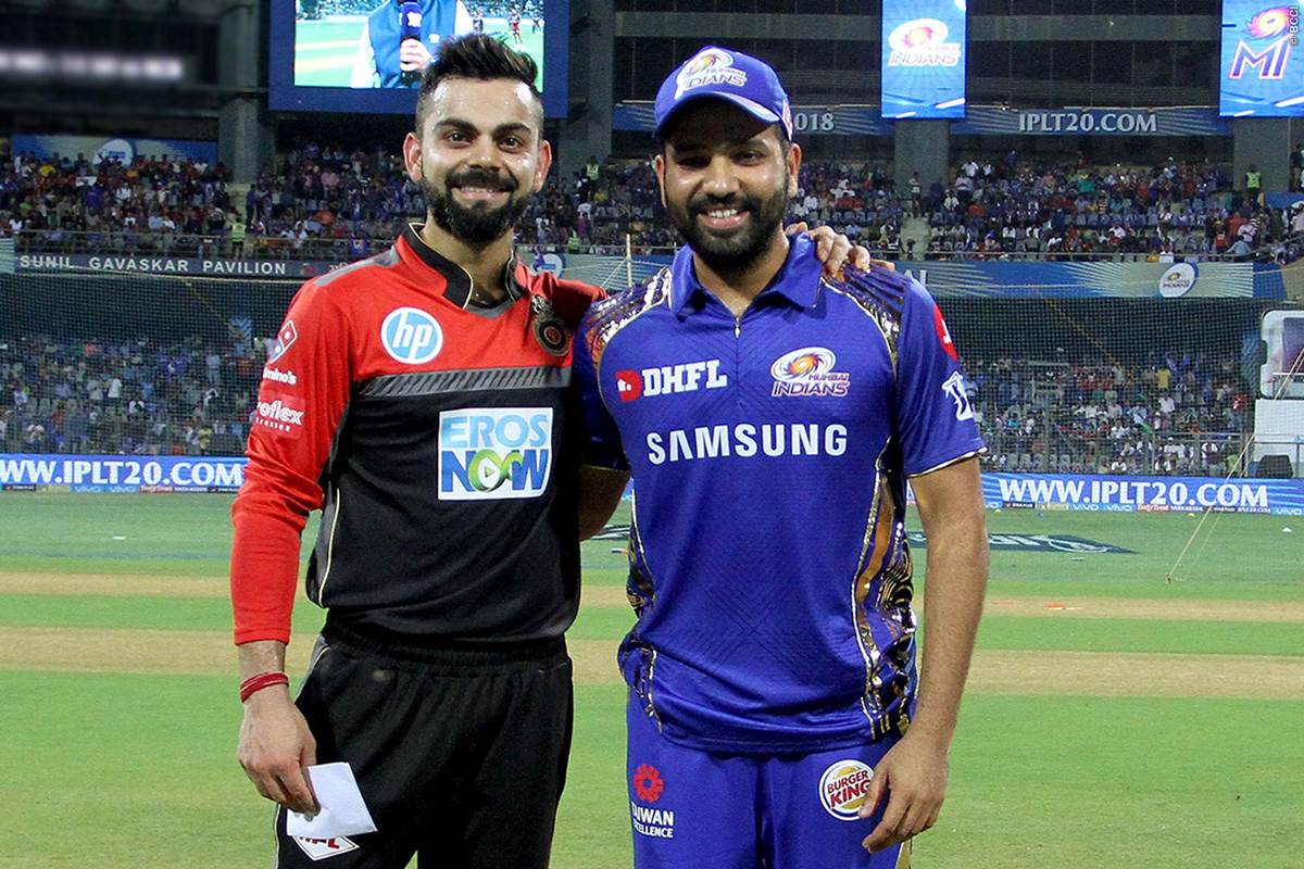 Virat Kohli and Rohit Sharma will be up against each other