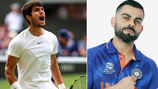 WATCH- Tennis commentator compares Carlos Alcaraz with Virat Kohli in an old clip