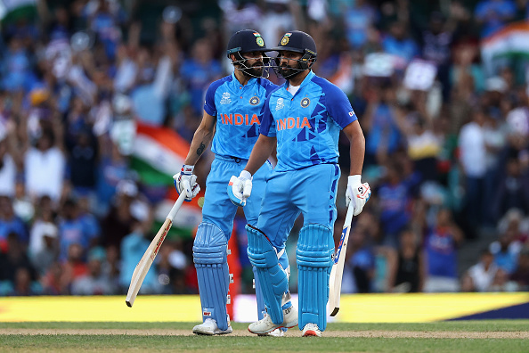 Virat Kohli and Rohit Sharma last played T20Is in T20 WC 2022 | Getty