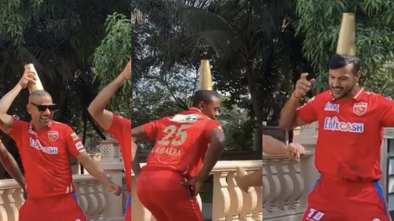 IPL 2022: WATCH - My Habibi Rabada got the special moves - Dhawan posts a hilarious dance video