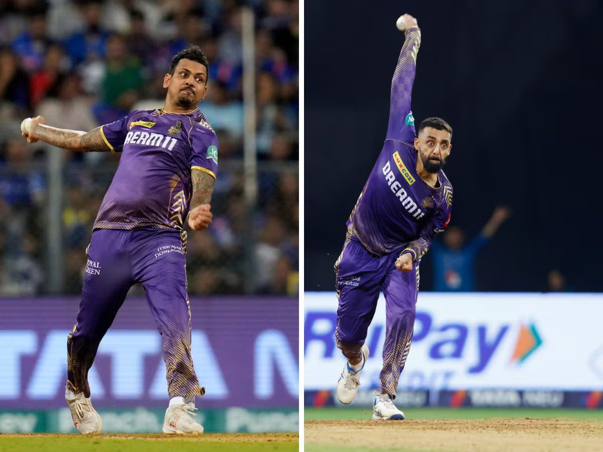 Sunil Narine and Varun Chakaravarthy | BCCI-IPL