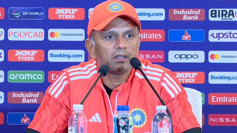 CWC 2023: “You have to see different skills,” Dravid disagrees with 'average' rating given to Ahmedabad and Chennai pitches