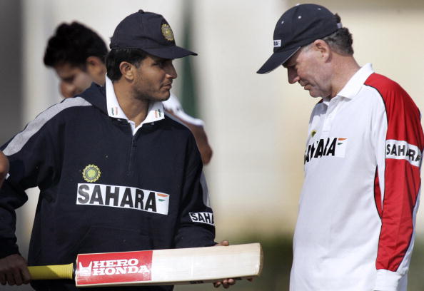 Greg Chappell and Sourav Ganguly | Getty