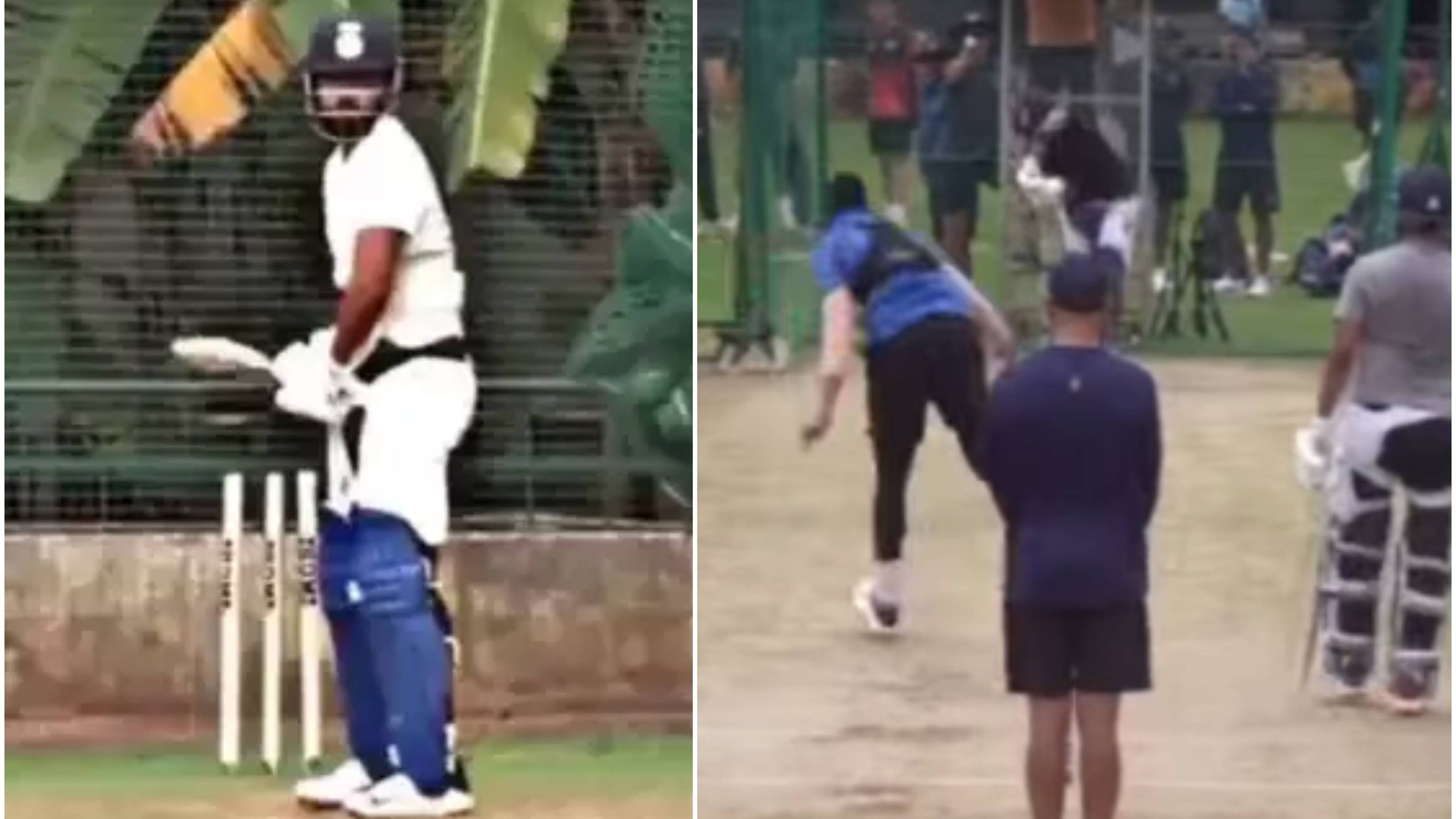 WATCH: KL Rahul, Shreyas Iyer bat in the nets with full intensity ahead of Asia Cup 2023