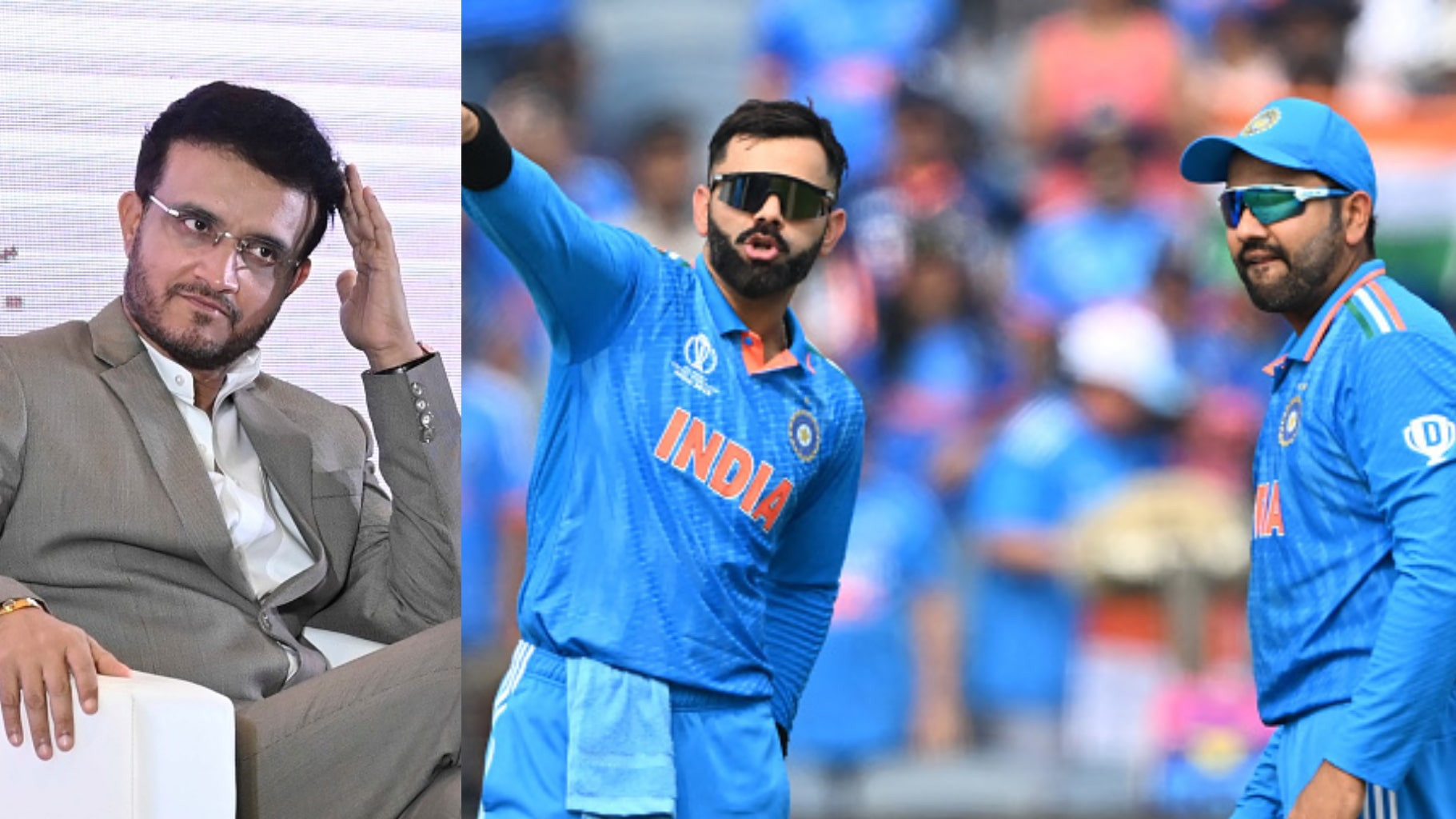 Sourav Ganguly backs Rohit Sharma and Virat Kohli to be part of India’s T20 World Cup 2024 squad