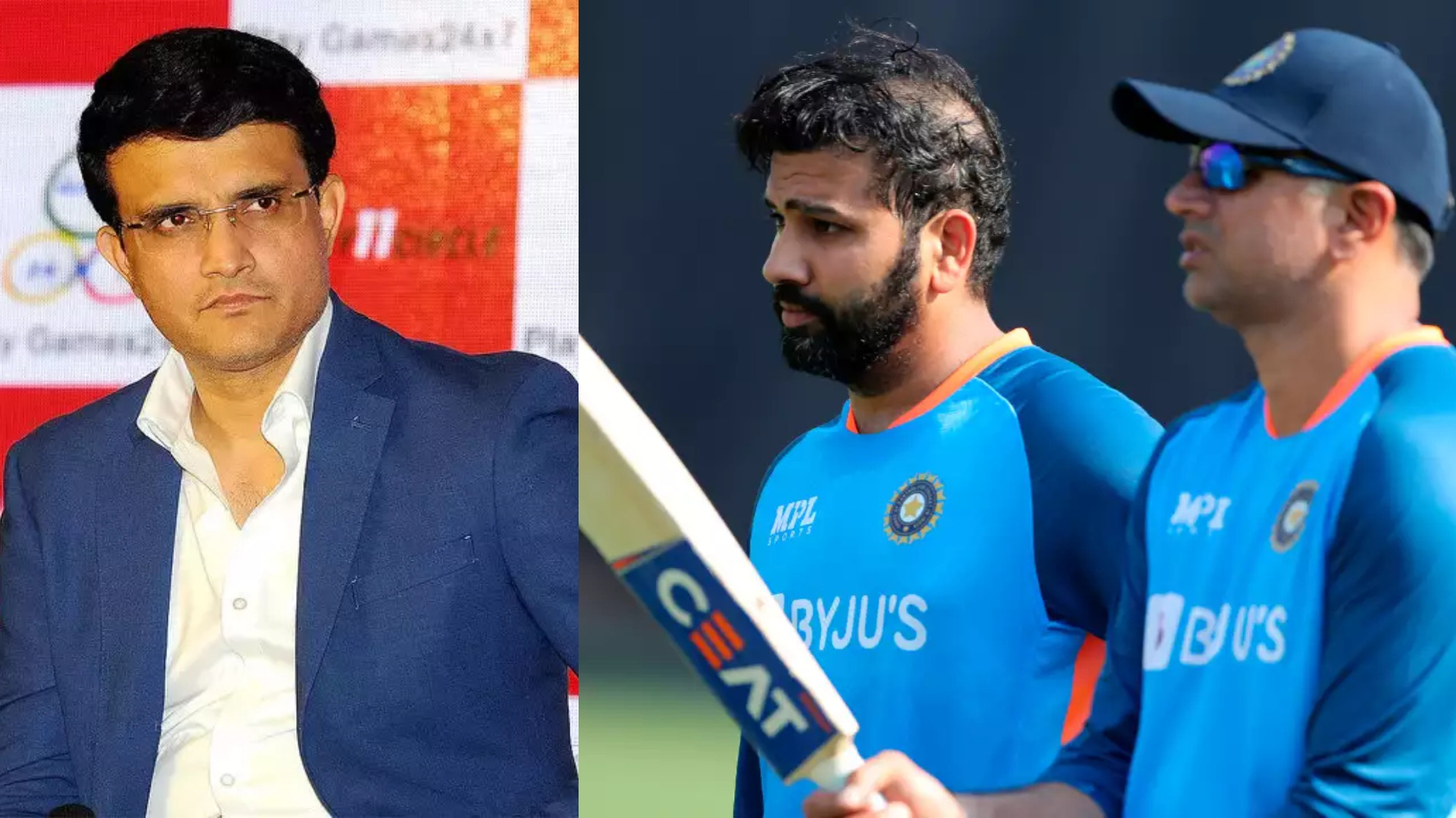 “India can never be a weak team”- Ganguly urges Dravid, Rohit to stick with winning combination on road to ODI World Cup 2023