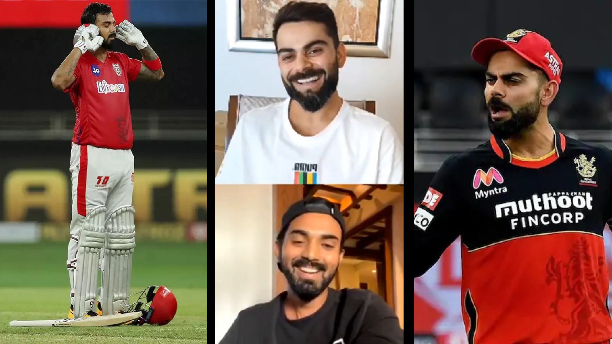 IPL 2020: WATCH- “Hope RCB drops few more catches” KL Rahul and Virat Kohli engage in funny banter