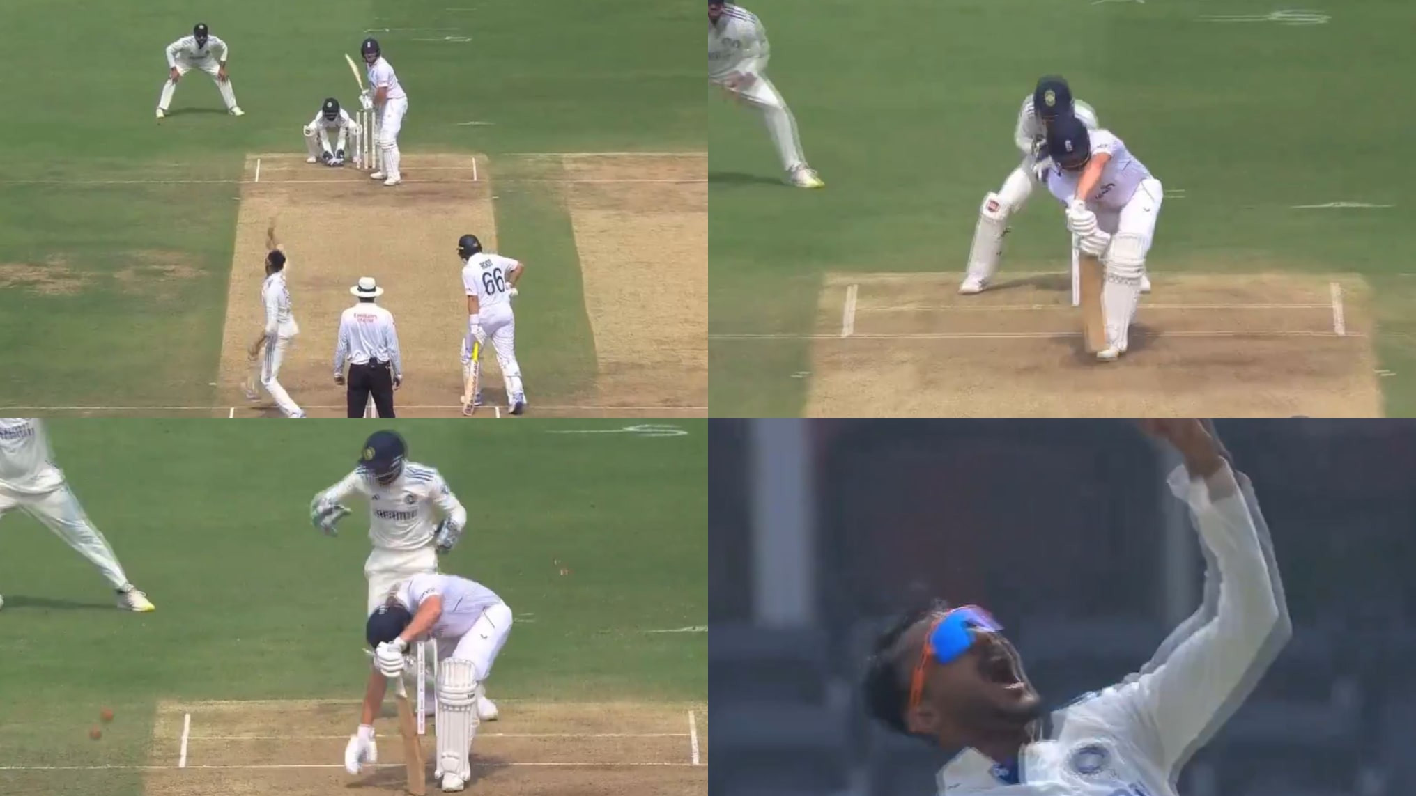 IND v ENG 2024: WATCH- Akshar Patel bamboozles Jonny Bairstow with a beautiful delivery in 1st Test