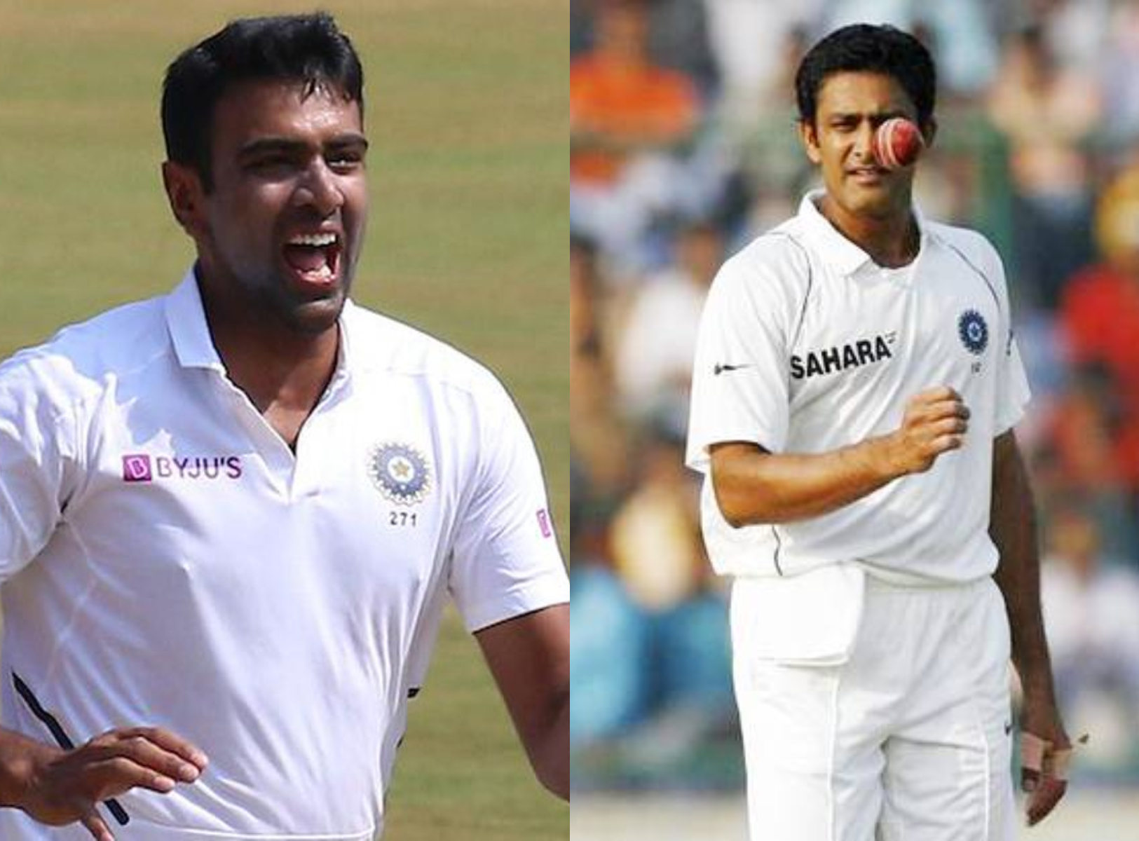 R Ashwin and Anil Kumble- spinners par excellence