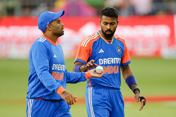 Suryakumar Yadav and Hardik Pandya | Getty