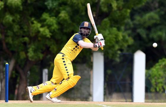 Abhinav Mukund made a brilliant 85 in the finals | Twitter