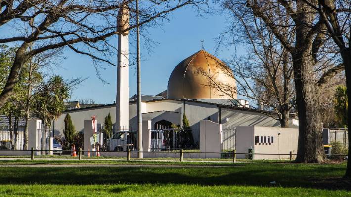 This mosque in Christchurch was targeted | Twitter