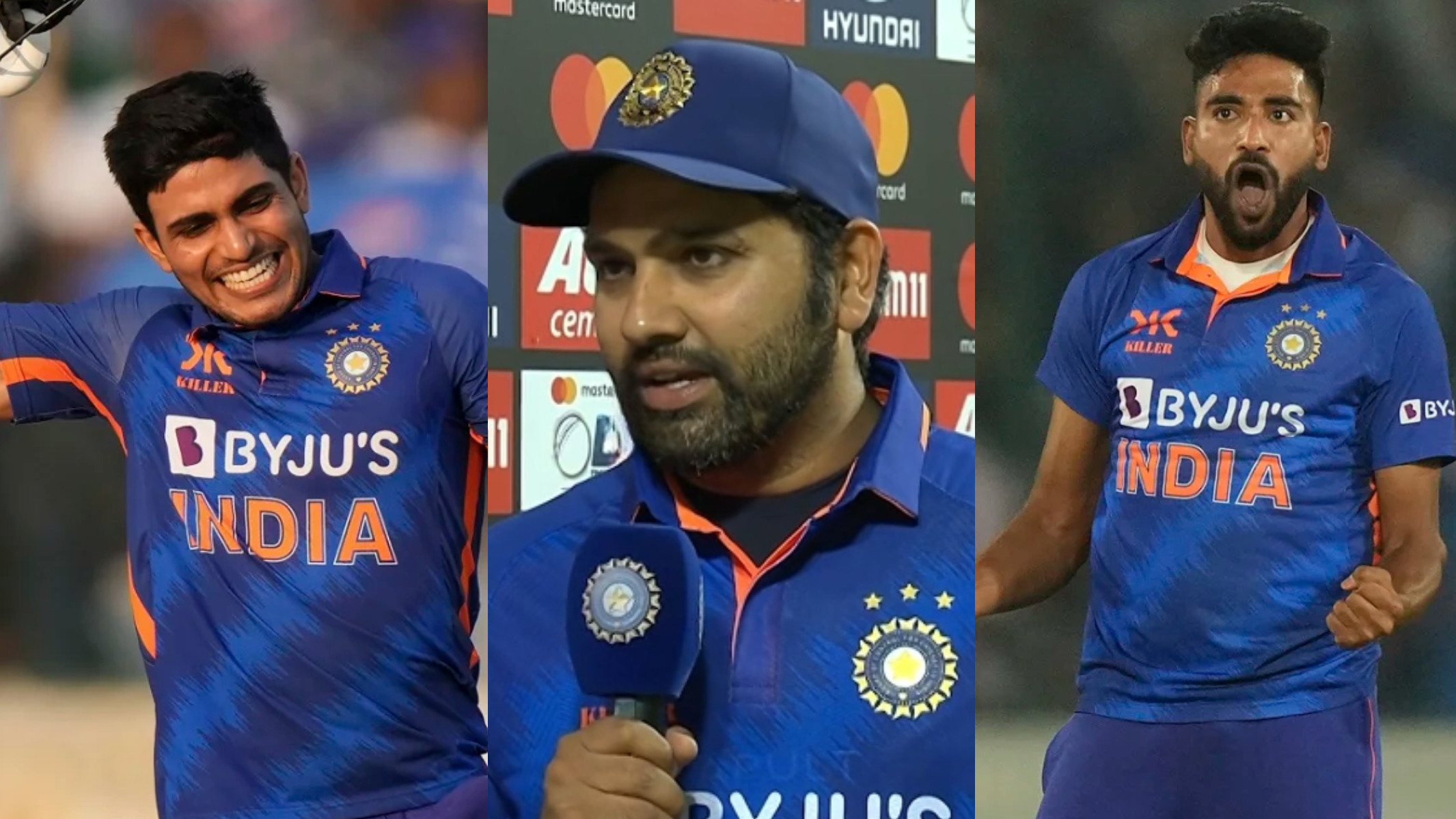 IND v NZ 2023: Rohit Sharma heartily praises performances of Shubman Gill and Mohammed Siraj after win in 1st ODI