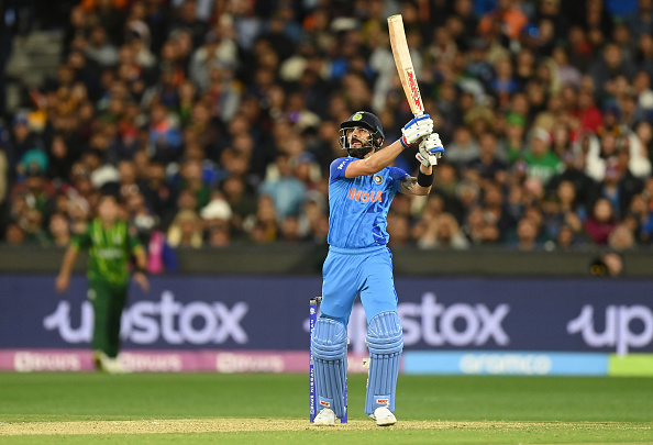 Virat Kohli starred with the bat in India's win over Pakistan in the T20 World Cup last year | Getty