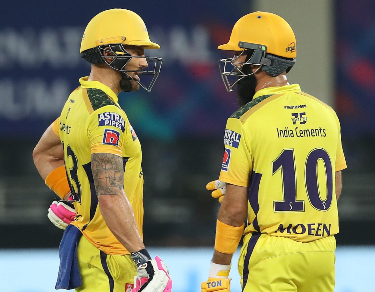 Faf du Plessis and Moeen Ali | BCCI /IPL 