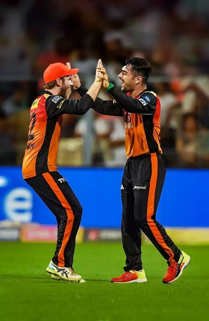 Kane Williamson and Rashid Khan | IPL Twitter