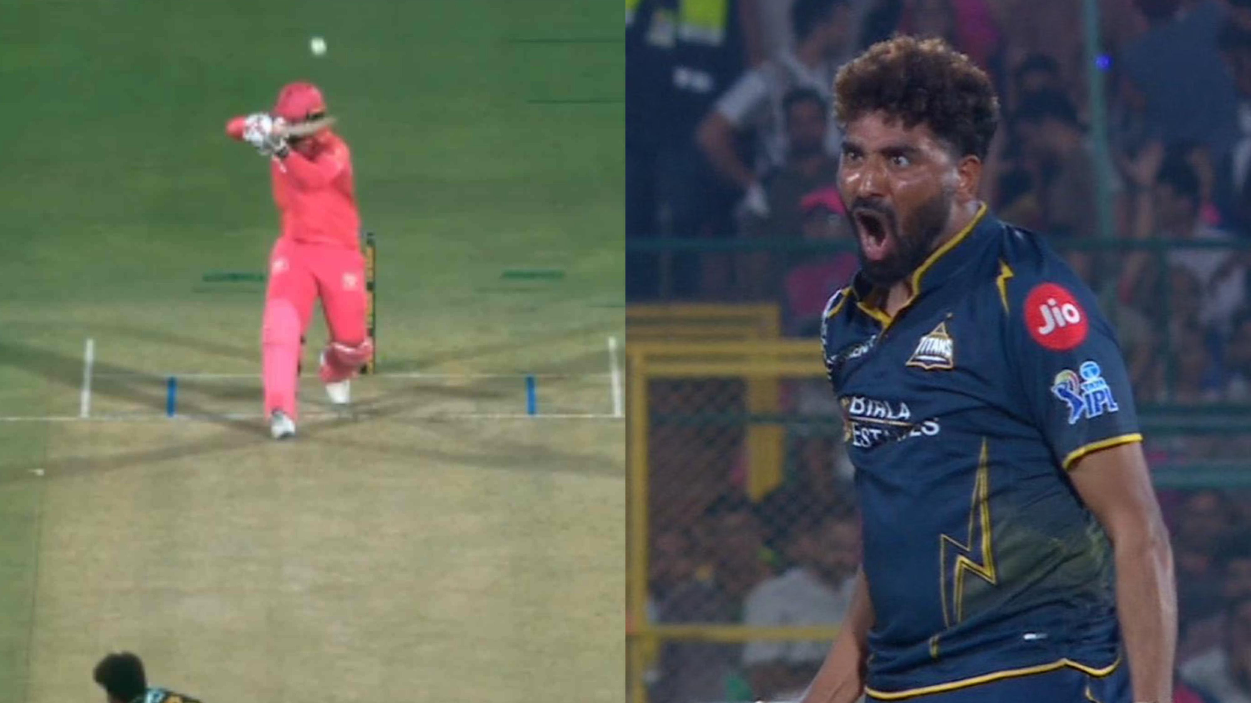 IPL 2026: WATCH – Mohammed Siraj’s aggressive celebration after dismissing Vaibhav Sooryavanshi with a short delivery