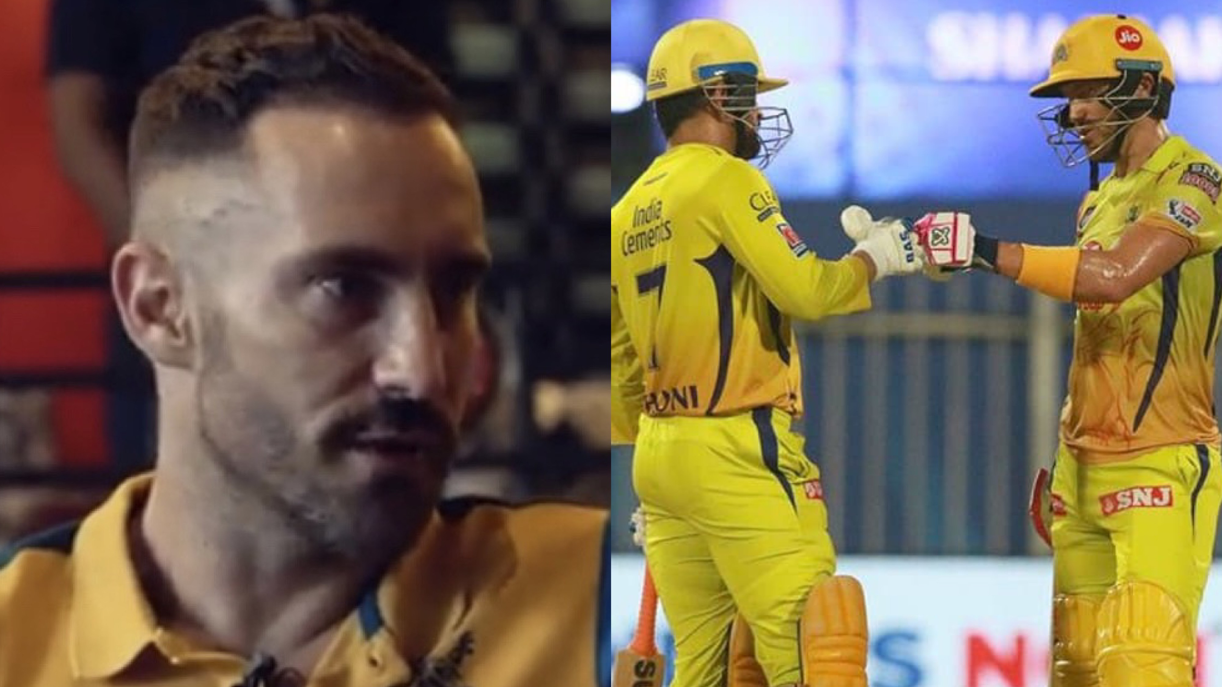IPL 2022: WATCH - Du Plessis talks about playing under Dhoni; recalls how his captaincy was opposite of what he thought